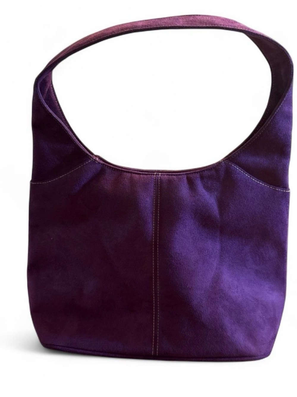 Cacharel Purple Suede Women's Bag Y2K Autumn bag